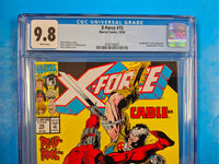 CGC 9.8 MINT ~ X-FORCE # 15 Deadpool 1992 Marvel 8007