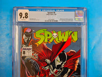 CGC 9.8 MINT ~ Spawn # 8 1993 Image 9002