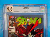 CGC 9.8 MINT ~ Spawn # 8 1993 Image 9001