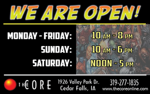 The Core is happy to return to regular business hours!!