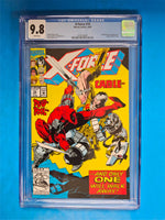 CGC 9.8 MINT ~ X-FORCE # 15 Deadpool 1992 Marvel 8007
