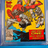 CGC 9.8 MINT ~ X-FORCE # 15 Deadpool 1992 Marvel 8007
