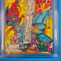 CGC 9.8 MINT ~ X-FORCE # 4 Spider-Man 1991 Marvel 8006