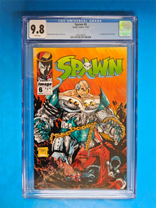 CGC 9.8 MINT ~ Spawn # 6 1992 Image 9003