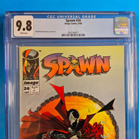 CGC 9.8 MINT ~ Spawn # 24 1994 Image 8011